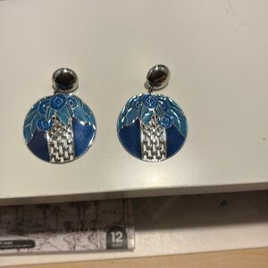 Vintage berbell earrings good condition